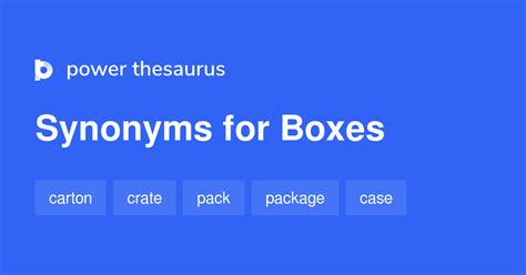 box, loge noun. . Synonyms for box